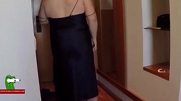They arrive from party with desire to fuck. MILF caught with a hidden spy SAN128