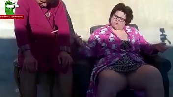 Fucking the fat with leopard dress. MILF caught with a hidden spycam by a SAN041
